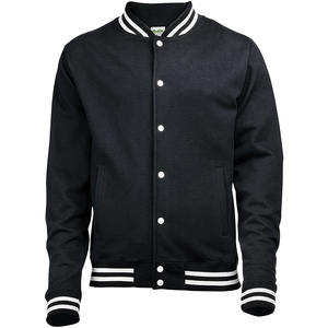 Chaqueta universitaria Letterman de alta calidad para hombre con mangas de lana Tela de lona de estilo formal de invierno - Product Image 1