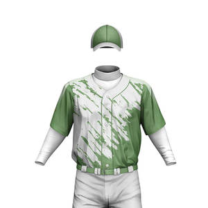 Ensemble de maillot et pantalon de baseball sur mesure, grande taille, respirant, séchage rapide, vêtements de sport unisexes pour les entraînements et les matchs d'équipe - Product Image 4