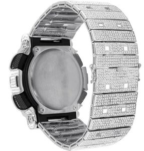 นาฬิกาควอตซ์สำหรับทั้งชายและหญิงประดับเพชรที่ทำจากแก้วสีทอง14K นาฬิกาเทอร์มิเนเตอร์สำหรับนักธุรกิจ - Product Image 3