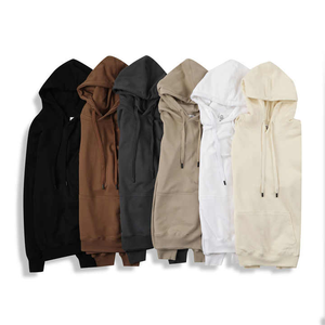 Sweat-shirt à capuche en polaire 100% polyester pour homme, couleur unie, logo personnalisé imprimé sur le devant, coupe ample, streetwear décontracté, vêtements d'hiver - Product Image 3