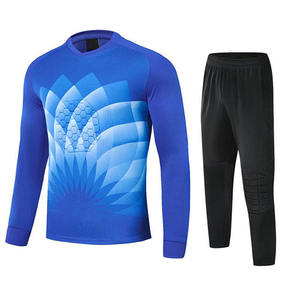 Conjunto de Camiseta y Pantalones de Portero de Fútbol con Nombre/Número del Equipo, Logotipo, 100% Poliéster, Transpirable, Impermeable, Impresión Personalizada, Nuevo Modelo - Product Image 4