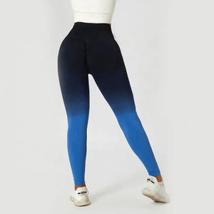 Vente directe d'usine Leggings pour femmes 100% coton Haute qualité Léger Respirant Longueur entière Couleur personnalisée Leggings pour femmes - Product Image 2
