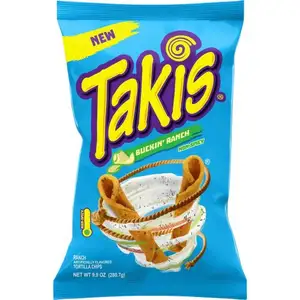 오리지널 Takis 버킨 목장 우유 맛 칩 음식