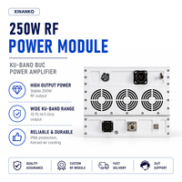 Module amplificateur de puissance RF GaN à large bande personnalisable 250W, fréquence 13,75-14,5 GHz pour la sécurité des infrastructures critiques