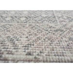 พรมขนสัตว์ถักมือ Erbe สีเทาและสีดำ ลายเหรียญตรา ทอแบบเรียบ สำหรับห้องนั่งเล่นหรือทางเดินในบ้าน-GS-1521 - Product Image 3