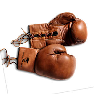 Nouvel arrivage de gants de boxe à lacets de combat Gants de boxe à lacets en matériau durable Équipement d'entraînement Gants de boxe - Product Image 3