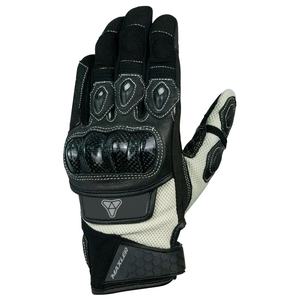 Gants de moto en cuir et textile Gants d'équitation de moto de course de rue Gants courts toutes saisons pour hommes - Product Image 2