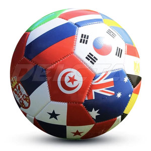 Light <b>Weight</b> Soft Leather Promotional Soccer <b>Ball</b> Customized Logo Promotional Soccer Football - Product Image 5