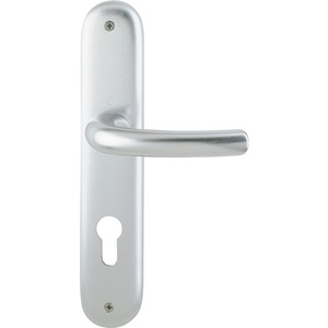 Ensemble de plinthes longues HOPPE en aluminium Tokyo 1710/273P F1 PZ 72 mm DIN Gauche/Droite pour salles de bain - Product Image 1