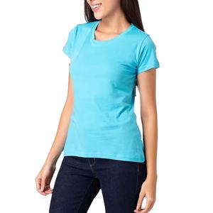 Camisetas lisas 100% de algodón con cuello redondo para mujer, ropa de talla grande, ropa de verano, camiseta informal de gran tamaño para mujer 2026 - Product Image 3