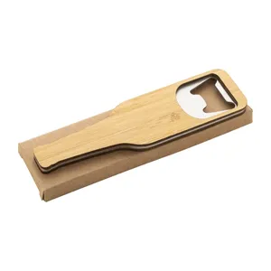 Ouvre-bouteille et tire-bouchon personnalisés en bambou : gadgets uniques - Product Image 4