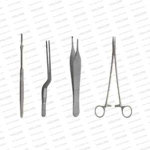 Juego de Instrumentos Quirúrgicos de Oído, Nariz y Garganta de Acero Inoxidable Alemán Manual de la Mejor Calidad, 104 Piezas, Certificado CE, Timpanoplastia, Cuidado de Vías Respiratorias - Product Image 4