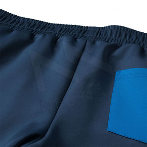 Conjunto de 2 piezas con estampado de logotipo personalizado para hombre, chándal con capucha informal de alta resistencia, Material de algodón y poliéster transpirable para uso en el gimnasio - Product Image 6