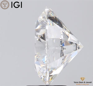 Diamante CVD cultivado en laboratorio 4,50 QUILATES FORMA REDONDA F Color VVS2 Claridad IGI Certificado 10,63 MM para JOYERÍA única - Product Image 3