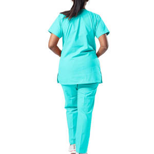 Buen material Scrub uniforme hecho en Pakistán de alta calidad Scrubs uniforme último diseño al por mayor tasa Scrub uniforme - Product Image 2