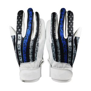 Par de guantes de bateo de béisbol para adultos Guantes de bateo de cuero de béisbol Guantes de bateo de béisbol y softbol de alta calidad - Product Image 5