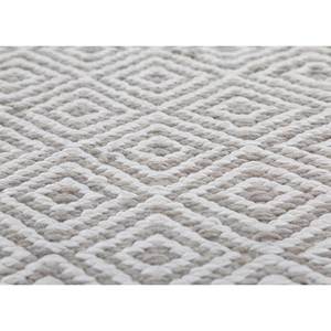 พรมโพลีเอสเตอร์ลายเรขาคณิต Abrash Ivory Flat Weaves สำหรับใช้ในบ้าน-Adpl-13009 - Product Image 3