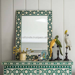 Hot Selling Moroccan Design <b>Mirror</b> Frame Modern Wall Decorative Accessories with Bone Inlay Reasonable Price for Home Decor - Product Image 5