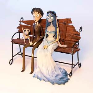 Set de Figuras de la Novia Cadáver: Victor y Emily, Estatuas de Juguete - Product Image 2