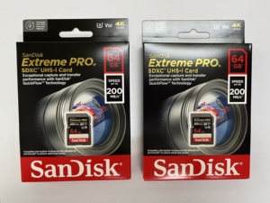 Carte mémoire Extreme Pro SDSDXXU-064G de 64 Go Classe 10 haute vitesse compatible avec les caméras DVR Tablet PC en plastique - Product Image 5