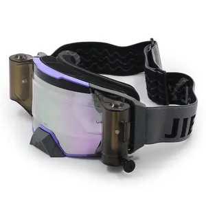 Nieuwe best verkopende dubbele lens offroad verstelbare uv400 motorfiets motocross zonnebril mx moto bril bril sportbrillen