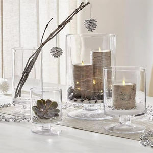 Portavelas de Vidrio Mega XXL para Decoración del Hogar, Mesa y Iluminación Ambiental de Lujo - Product Image 5