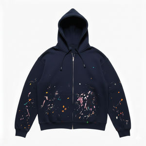 Sweats à capuche personnalisés pour hommes et femmes, polaire, pull-over, hiver, chaud, streetwear, style décontracté, manches longues, broderie de haute qualité, impression - Product Image 4