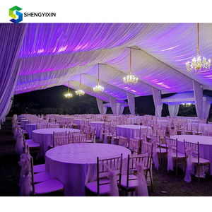 Lều khung chất lượng cao, dung tích lớn, màu trắng, chất liệu PVC, dùng cho đám cưới và sự kiện ngoài trời - Product Image 3