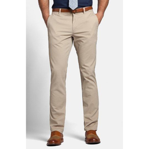 กางเกงขายาวทรงตรงผ้าฝ้ายทวิลคุณภาพสูงสำหรับผู้ชาย เอวสูง ผู้ผลิตส่งออกจากบังกลาเทศ - Product Image 4