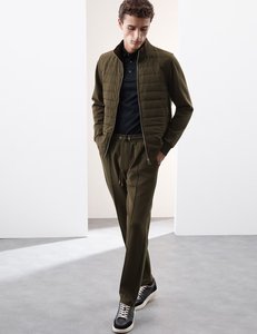 Streetwear bas prix coupe-vent polyester classement hommes bombardiers hommes fermeture éclair décontracté bombardier collège vestes - Product Image 2