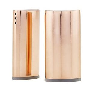 Salière et poivrière en acier inoxydable, très vendues, finition dorée, élégante, en métal, pour assaisonnement - Product Image 3