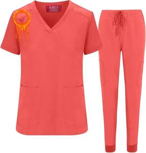 Vente en gros d'uniformes médicaux unisexe en coton ultra doux Pantalon de jogging avec logo personnalisé Uniformes hospitaliers pour médecins et infirmières - Product Image 4