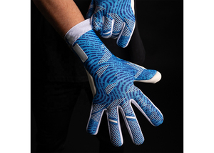 Gants de gardien de but de football en latex imperméables avec logo personnalisé de haute qualité, protection des doigts, sangle de poignet réglable - Product Image 5