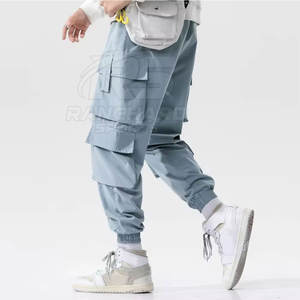 กางเกงคาร์โก้ลำลองสำหรับผู้ชาย กางเกงนุ่มสบาย กางเกงคาร์โก้สำหรับผู้ชายน้ำหนักเบาสำหรับกิจกรรมกลางแจ้ง กางเกงสำหรับเดินทางในเมือง - Product Image 2