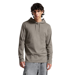 Sudadera con capucha de algodón grueso de 400GSM Unisex, logotipo personalizado, serigrafiado térmico para hombres, ropa informal de invierno - Product Image 3