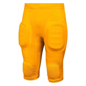 Pantalones de fútbol americano de protección de ajuste personalizado para jóvenes universitarios o uso profesional de talla grande con 4 almohadillas faja - Product Image 5