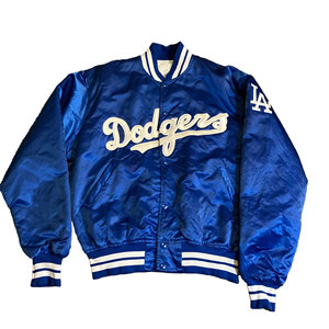 Blouson aviateur en satin tricoté en polyester de haute qualité avec broderie personnalisée Commandes en gros OEM de l'équipe collégiale pour hommes et femmes - Product Image 6