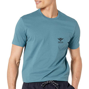 Camiseta Lisa de Corte Holgado para Hombre, 100% Algodón, Estilo Clásico Estampado, Logotipo Personalizado, Camiseta Básica para Hombre, Suministro al por Mayor - Product Image 4