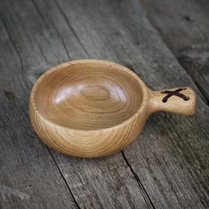 Tasse Kuksa en bois portable pour les longs voyages, style rustique, tasse Kuksa artisanale pour les amateurs de café, tasse à thé en bois classique - Product Image 2
