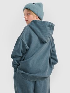 ชุดวอร์มเด็กผู้ชายแบบสวมหัวทรงโอเวอร์ไซส์ชุดวอร์มสำหรับเด็กผู้ชายสวมใส่สบายระบายอากาศได้ดี - Product Image 4