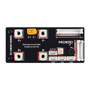 MAXKGO 6S-12S <span class=keywords><strong>BMS</strong></span> 60V 100A Placa de Protección Inteligente para Baterías de Litio para Bicicleta Eléctrica, Scooter, Patineta - Product Image 1