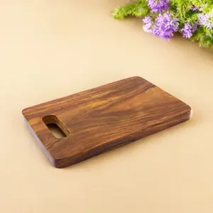 Tabla de Cortar de Madera Maciza al por Mayor, Tabla de Cortar de Madera de Grado Alimenticio para Uso en el Hogar, Hoteles y Restaurantes - Product Image 2