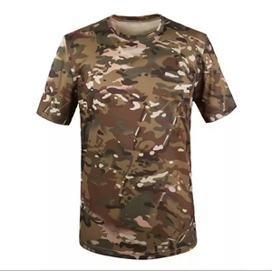 เสื้อยืดผ้าฝ้าย100% หนัก150กรัมใส่ได้ทั้งชายและหญิงเสื้อยืดลายปักลายพรางตามสั่ง - Product Image 1