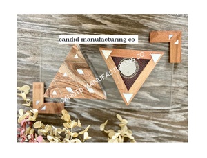 Quemador de incienso acrílico, juego de regalo, incrustaciones de perlas Madre, precio barato, caja Mubkhar, bandeja Bakhoor, quemador, bandeja para servir, difusor - Product Image 2