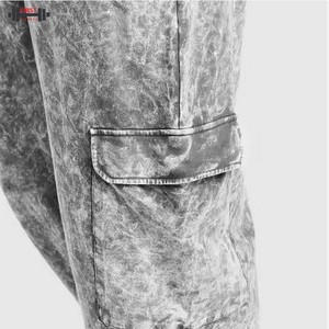 Marque privée de haute qualité hiver lavage à l'acide survêtements personnalisés pour hommes 100% coton polaire respirant à capuche Sport Design - Product Image 6