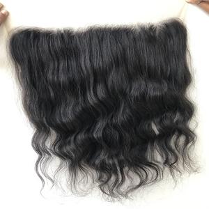 Extensions de cheveux indiens Lace Frontal Hd Transparent 13x6 Hd 13x6 Hd Lace Frontal Closure Free Part Transparent Swiss Lace Frontal - Product Image 6