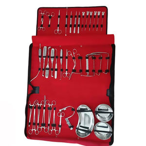 ชุดเครื่องมือผ่าตัดแบบใช้มือประกอบ ประกอบด้วยถาดใส่ไต กรรไกรคีบ คีมยกกระดูก คีมตัดกระดูก ผลิตจากเหล็กกล้าไร้สนิมเยอรมัน ใช้ซ้ำได้ - Product Image 6