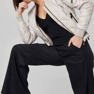 Custom Made Logo Quilted Padded Canvas Thin Lightweight High Quality Bomber <b>Jacket</b> for <b>Men</b> Winter Season - Product Image 6