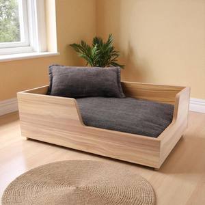 Salon d'intérieur écologique CH13 pour animaux de compagnie avec coussin recyclable et base en bois OEM du Vietnam - Product Image 6