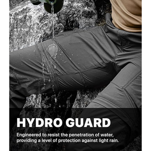 กางเกงเดินป่าผู้ชาย แห้งเร็ว ยืดหยุ่น น้ำหนักเบา กันน้ำ เหมาะสำหรับเดินทาง ตกปลา ทำงานกลางแจ้ง - Product Image 6